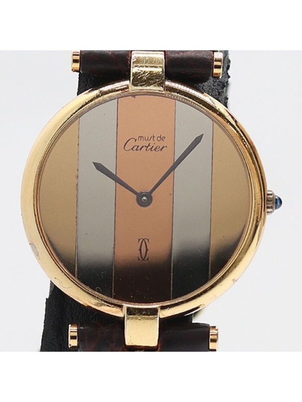 Cartier Must Vendome 17 Trinity Dial Watch